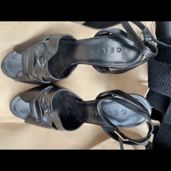 Celine Platform Ankle Strap Sandal - Picture 5 of 5